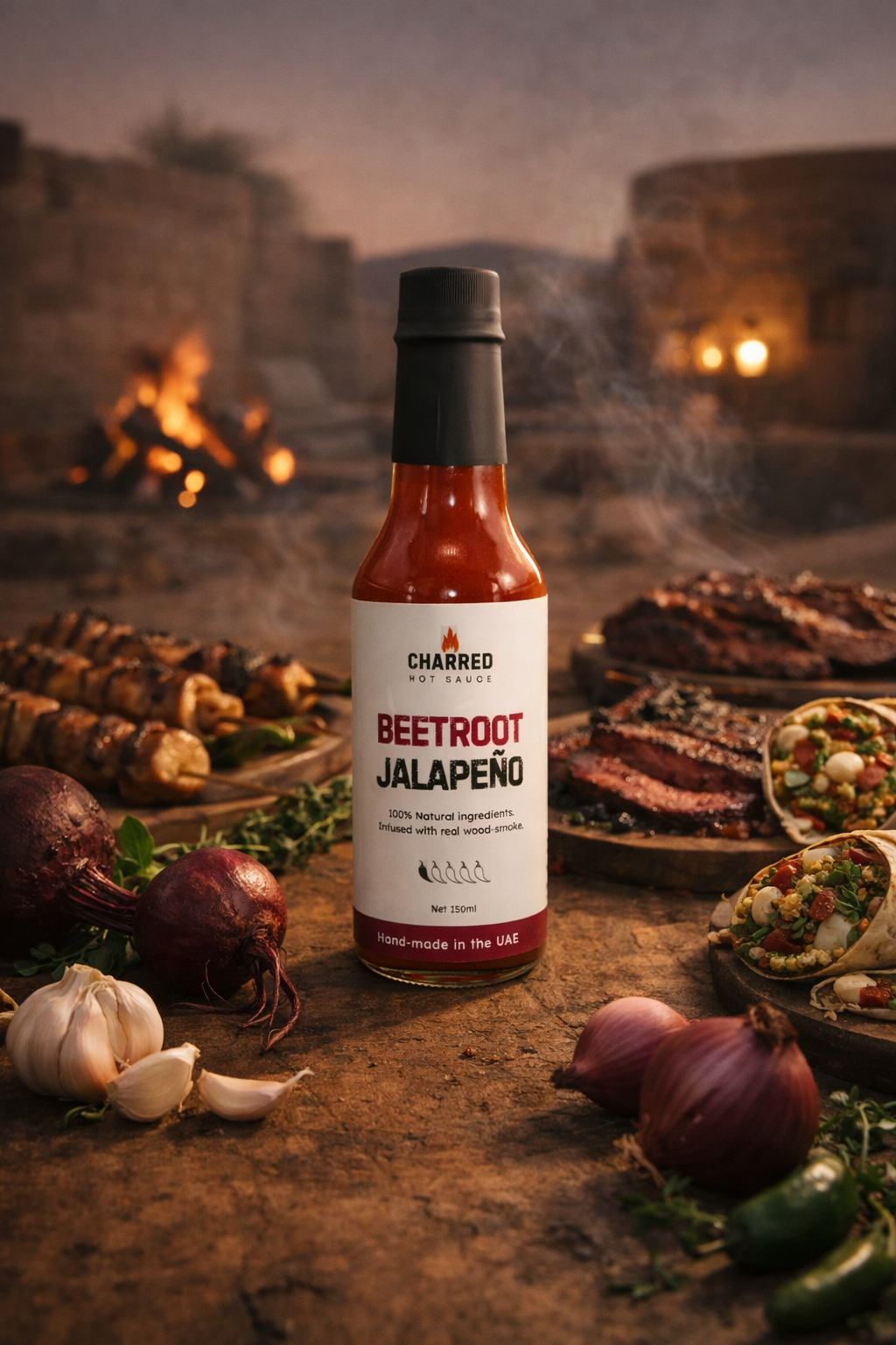 Beetroot Jalapeno Hot Sauce 150ml